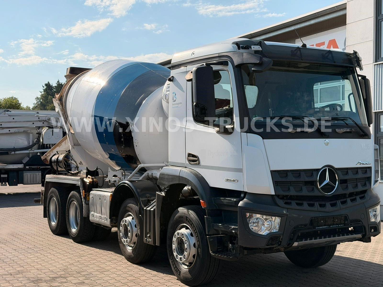Mercedes-Benz Arocs 3540 Stetter 9m³ Hardox