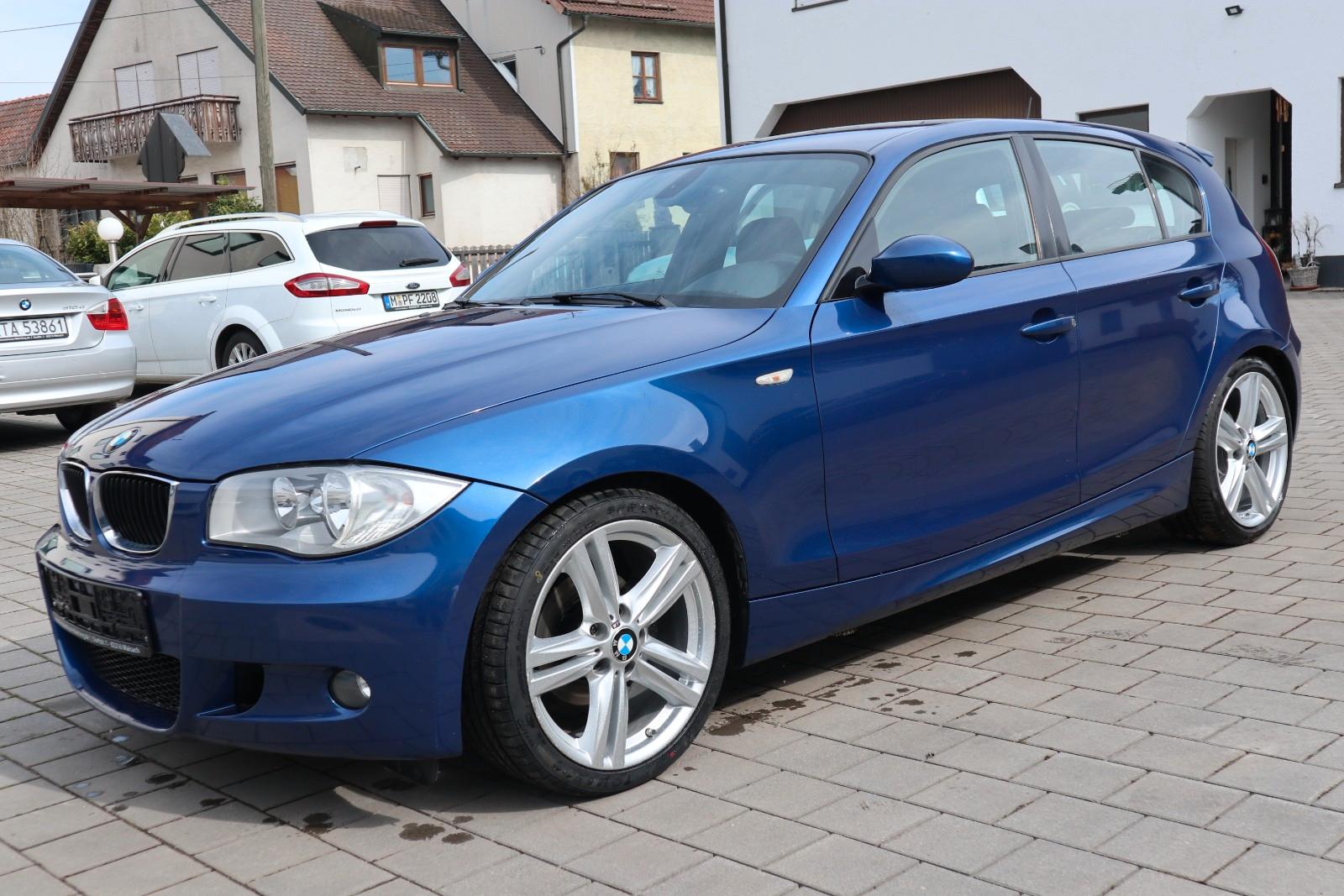 BMW 116i M-Paket Le-Mans-Blau Steuerkette & TÜV NEU