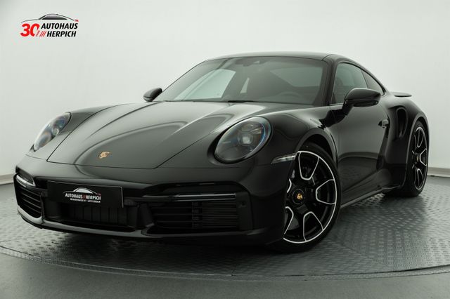 PORSCHE 992 Turbo S Coupé Bi-Color Schwarz-Bordeauxrot