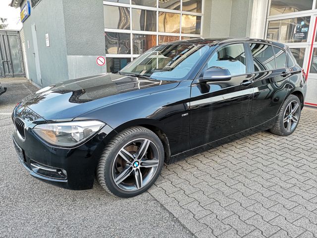 BMW 118d Sport NAVI Spurhalteassistent ALU-Felgen E5