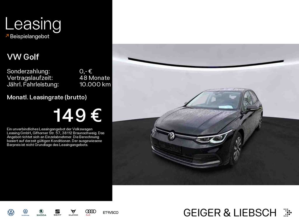 Volkswagen Golf VIII 1.5 TSI ACTIVE*LED*STHZG*KAMERA*PDC*SH