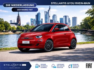 Fiat Leasingangebot: Fiat 500e La Prima Navi LED Klimaaut.