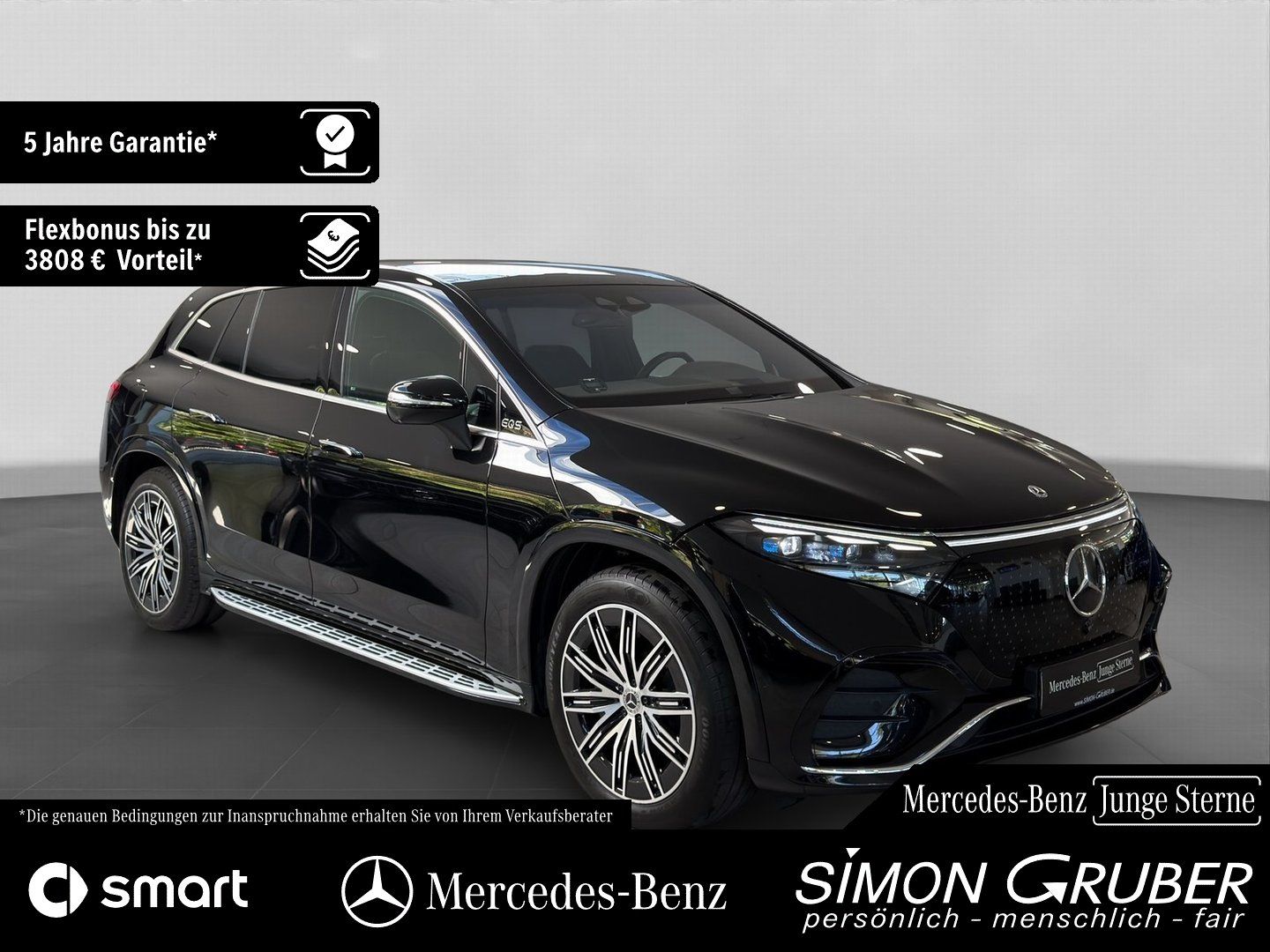 Fahrzeugabbildung Mercedes-Benz EQS 500 4M SUV AMG Hyper Fond-Entertain 7Sitze