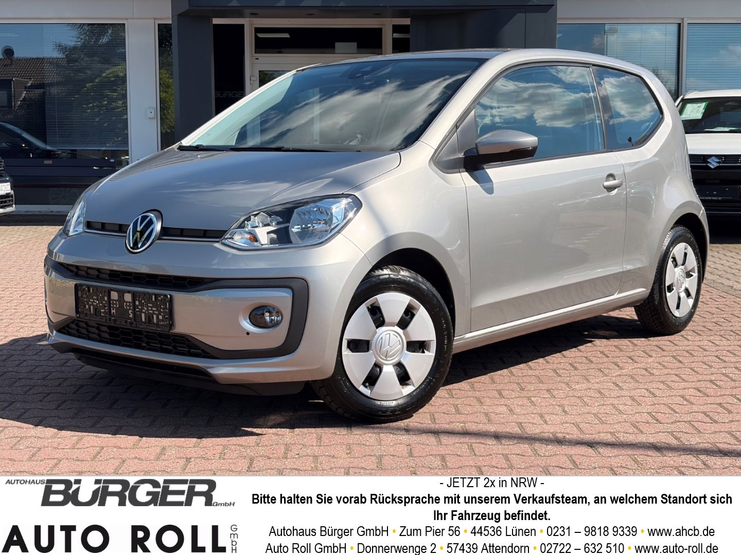 VW up! 1.0 Klima SitzHZG DAB Servo Bluetooth 8-Fach