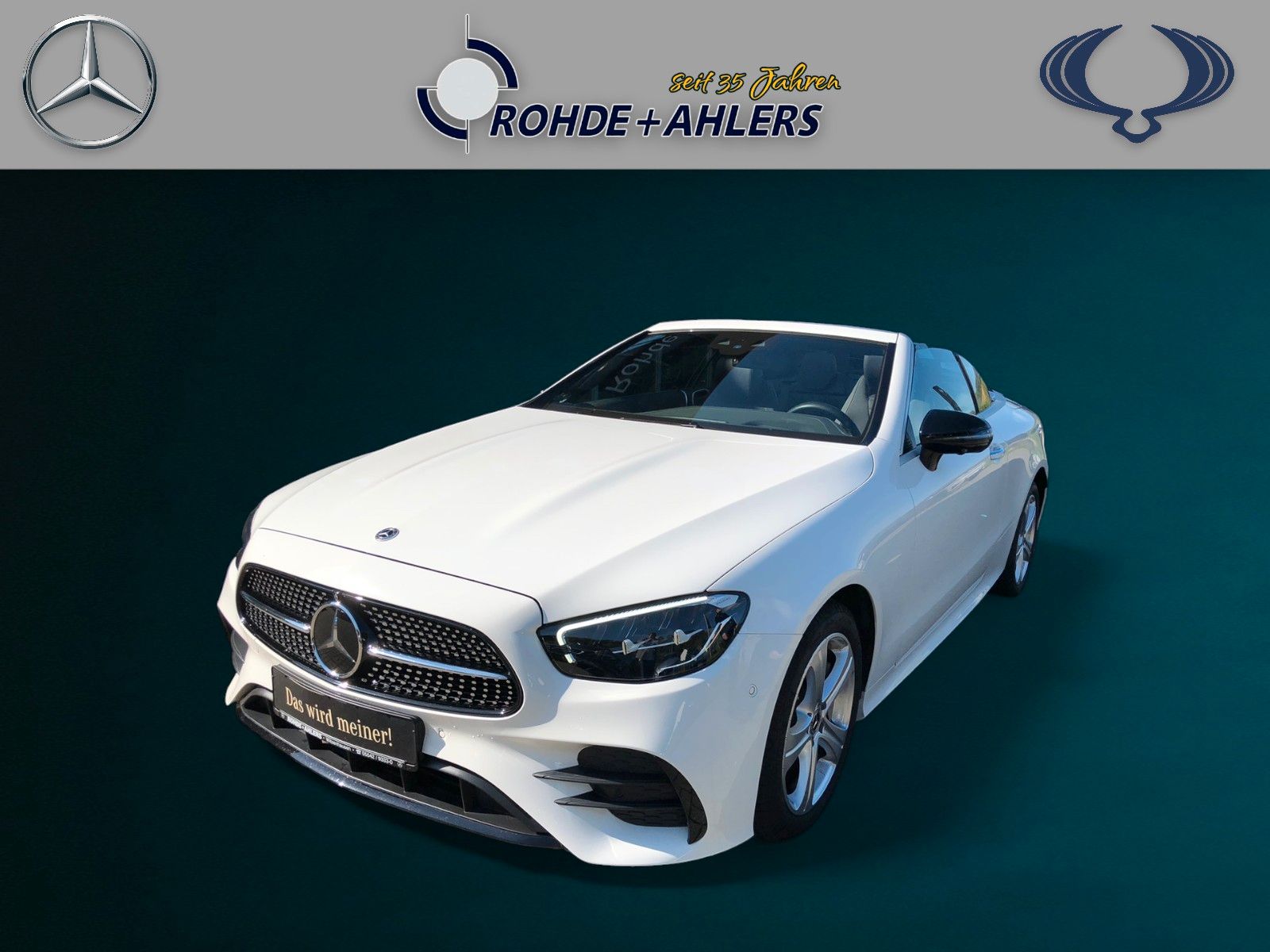 Fahrzeugabbildung Mercedes-Benz E 450 4M Cabrio AMG-LINE+DISTRONIC_NP:101.632€