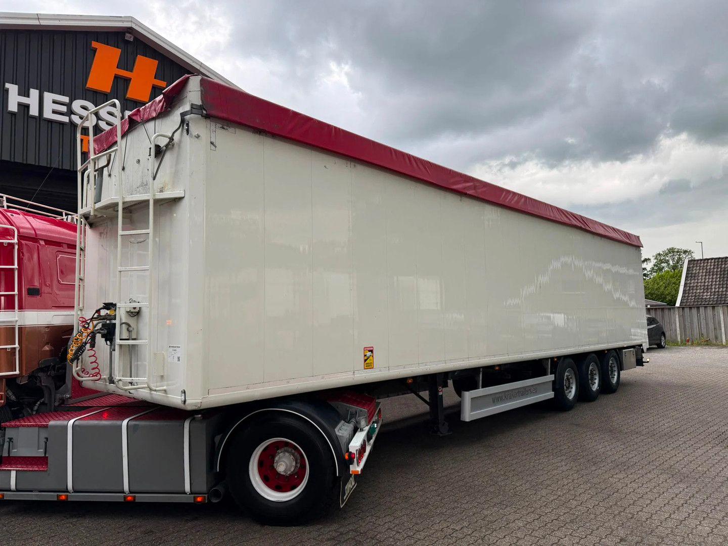 Kraker 92m3 CF 200 10MM Cargo Floor SAF Schijfremmen