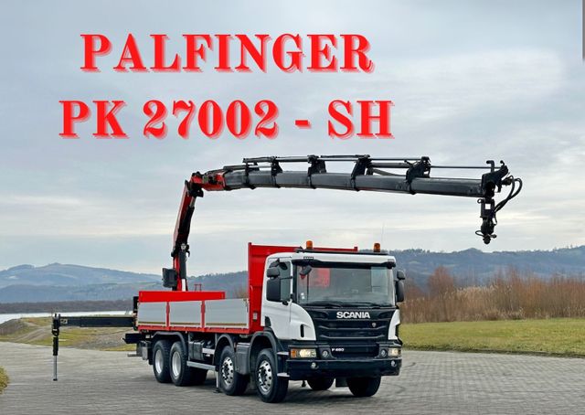 Scania P 450 * PK 27002 - SH + FUNK * 8x4 * TOPZUSTAND