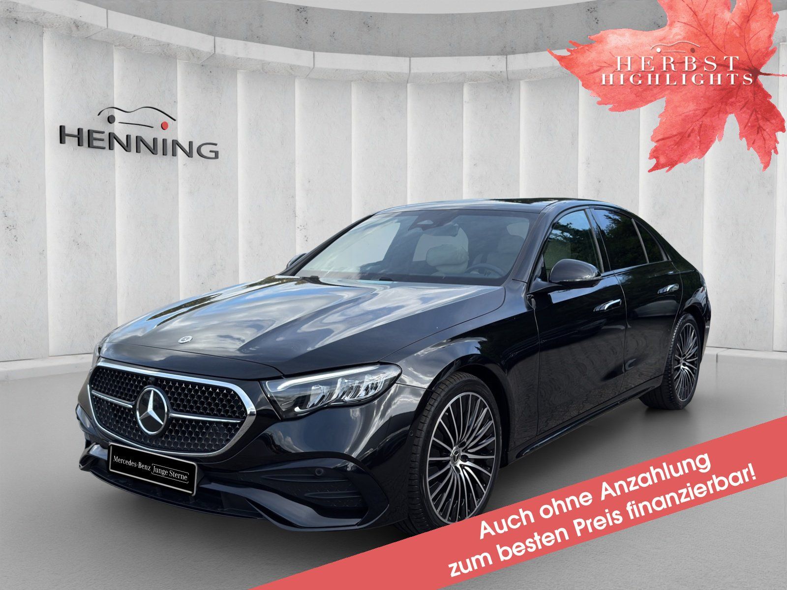 Mercedes-Benz E 220 d AMG Night Panorama Burmester 360° Ka 20"