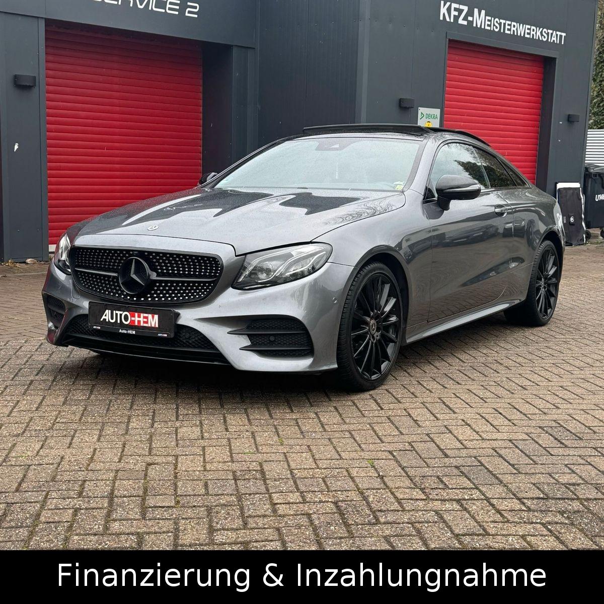 Mercedes-Benz E 220 d 4M AMG Designo Night Pano Burme Wide LED
