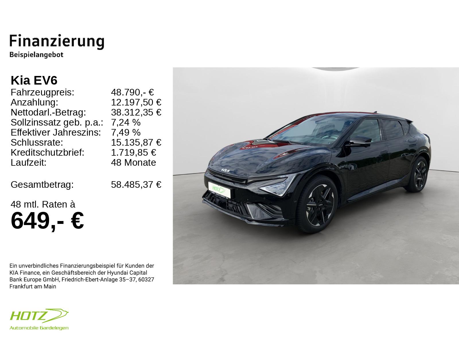 Kia EV6 GT-Line AWD Allwetter/Wärmepumpe/Glasdach