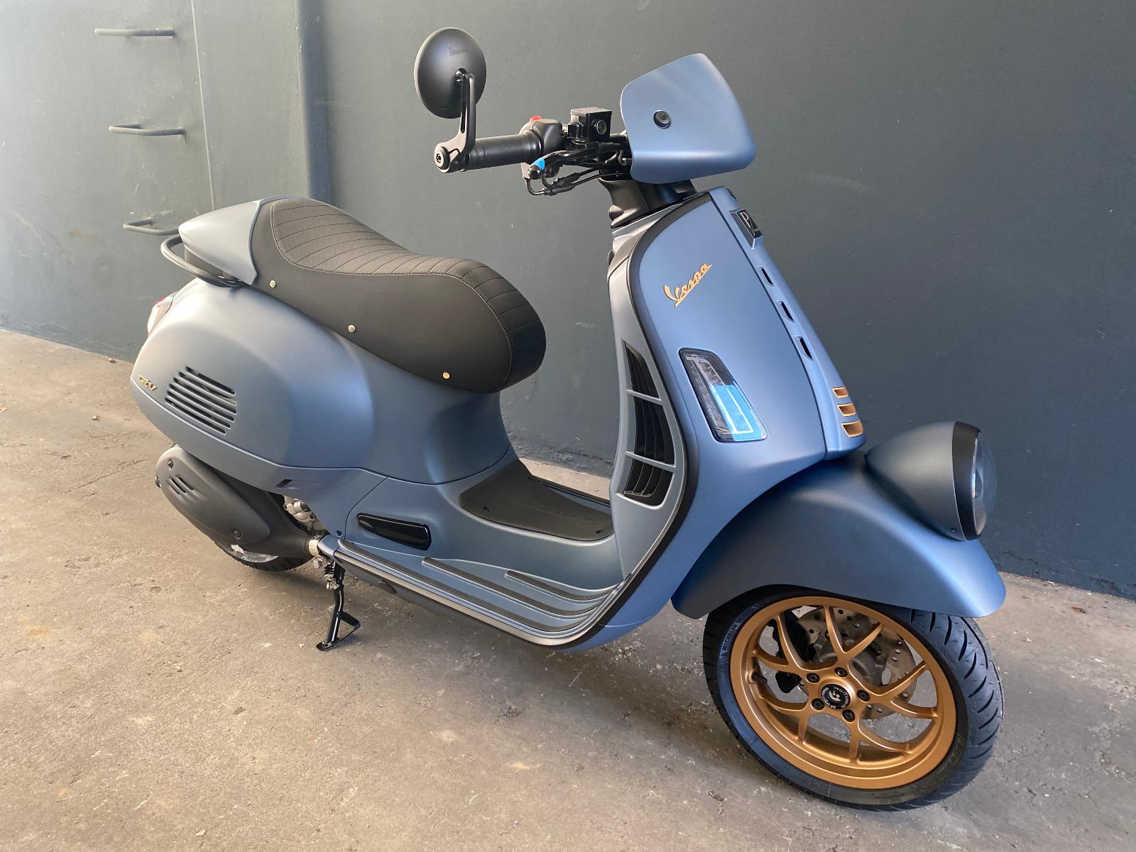 Vespa GTV 310 Officina 8 13 Zoll Black Umbau