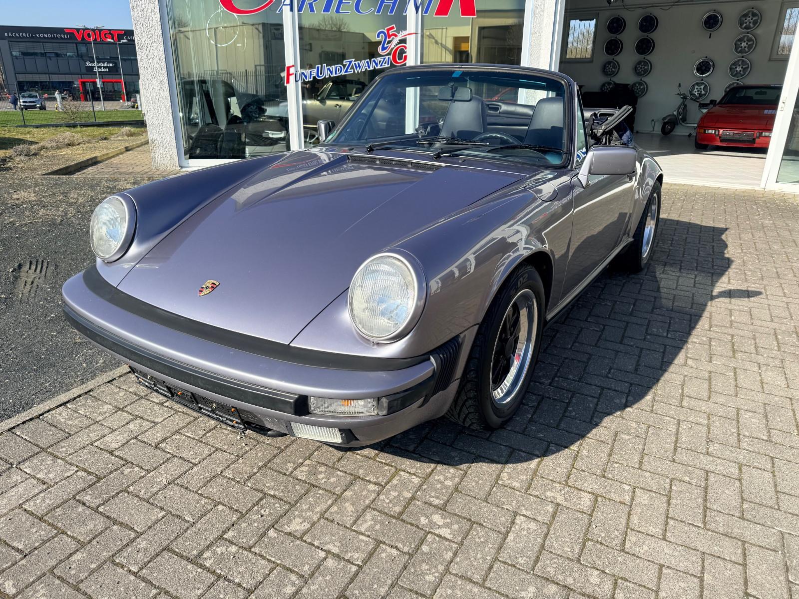 Porsche 911 Carrera Cabrio mit G50 Getriebe, Oldtimer