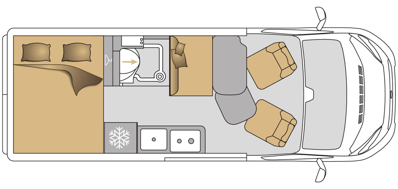 Mooveo Van 60DB DIESELHEIZUNG/ STARK REDUZ. UVP 77.177