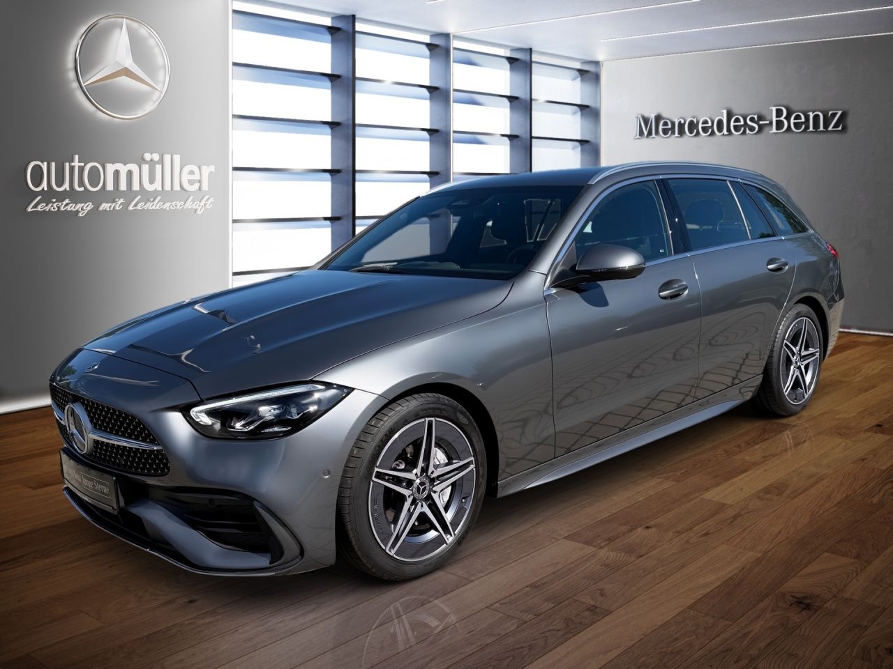 Fahrzeugabbildung Mercedes-Benz C 300 d T AMG+AHK+AMBIENTE+EASYPACK+KAMERA+