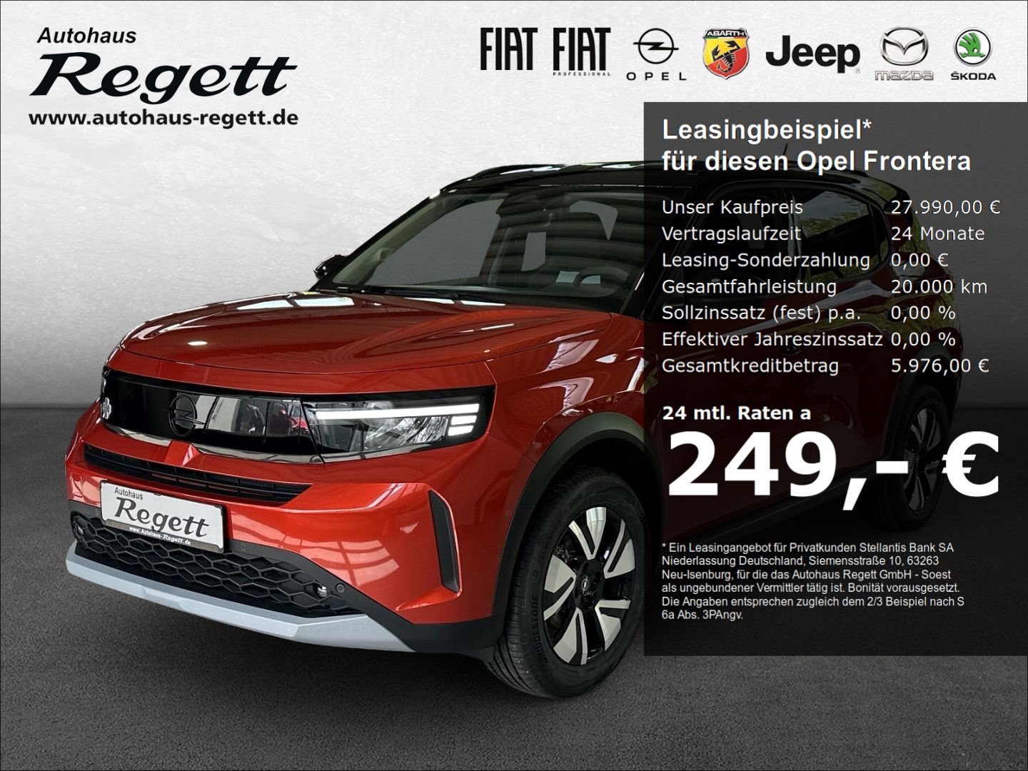 Opel Frontera Navi Digitales Cockpit LED Apple CarPla