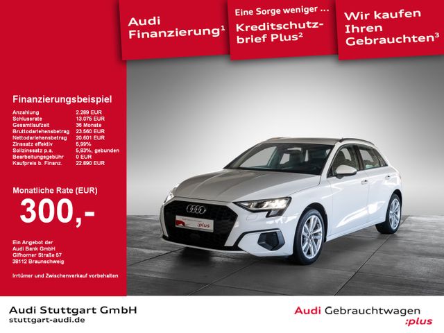 Audi A3 Sportback 30 TFSI Keyless virtCo PDC+Kamera