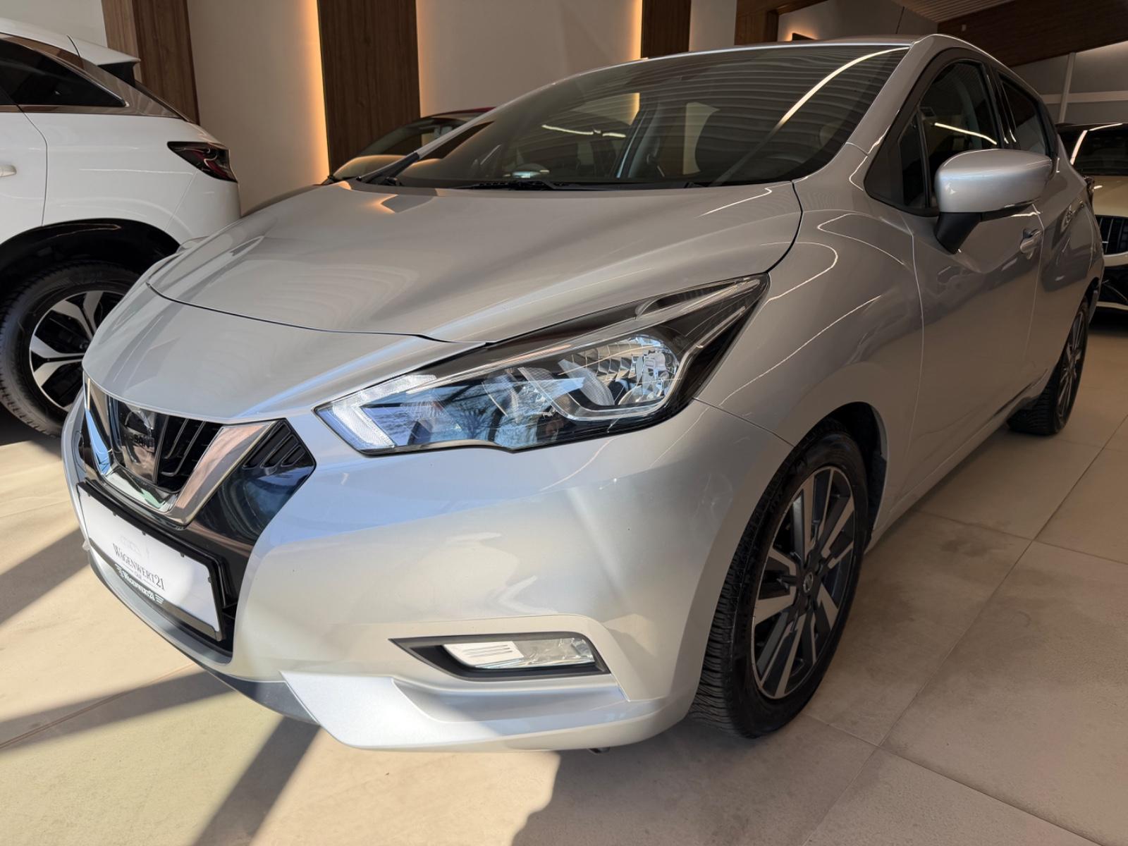 Nissan Micra 2Hand, Tempomat, Abstandswarner, Spurhalte