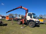 Unimog 405/12 Palfinger PK 16502 / Kipper / Seilwinde - Unimog 1650