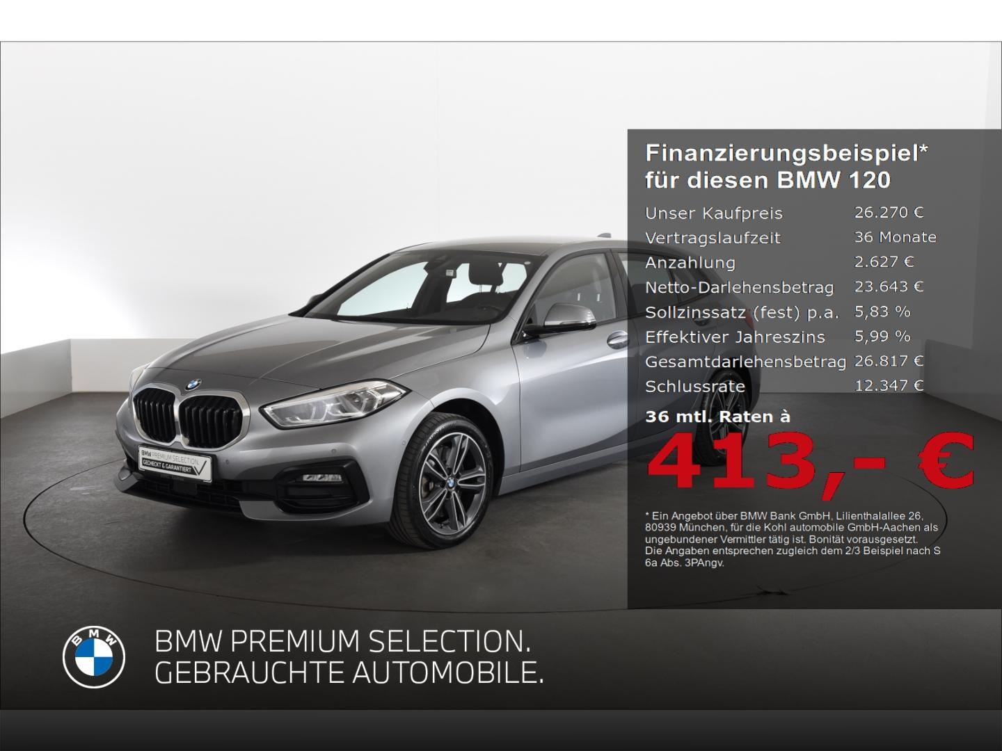 BMW 120 d Sport Line Lenkradheizung Anhängerkupplung