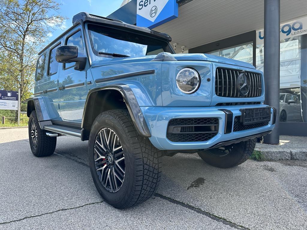 Mercedes-Benz G 63 AMG 4x4/Vintage Blue/Classic Red/Carbon... – 13