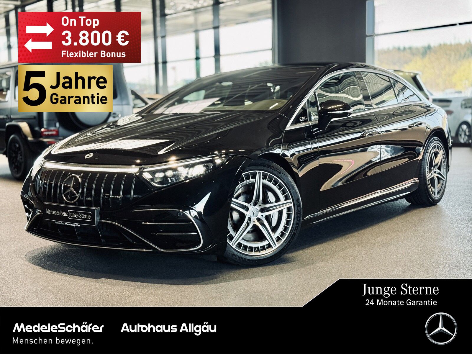 MERCEDES-BENZ EQS 53 AMG 4M+ 360° Guard Memory HUD Distr Burme