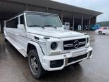 Mercedes-Benz G 500 Stretch Limousine Einmalig VIP Luxus - weiße Mercedes-Benz G 500