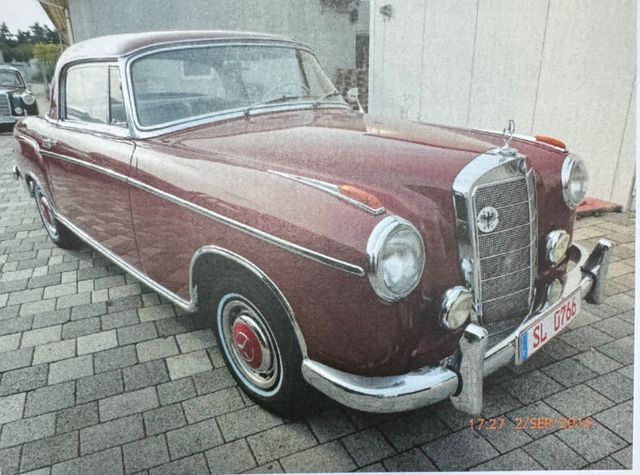 Mercedes-Benz 220 S W 180 Coupe´ Zustand 1 (Gutachten) Ponton