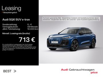 Audi Leasingangebot: Audi SQ6 e-tron*EDITION-ONE-BLUE*NAVI*MATRIX*HUD*AHK*