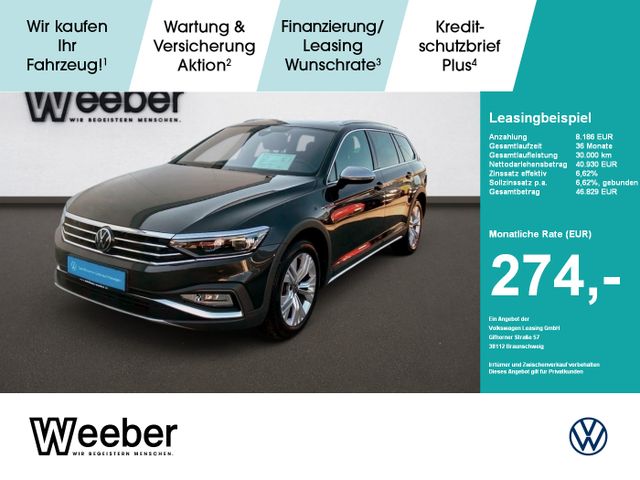 Volkswagen Passat Alltrack 2.0 TDI 4Mo AHK PANO STHZ VOLL!