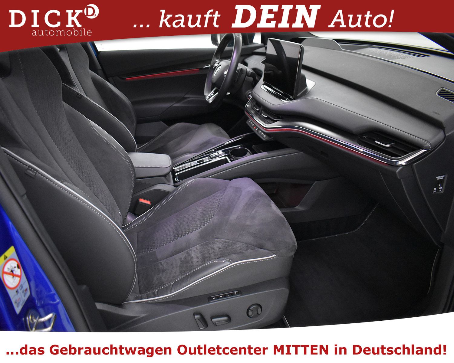 SKODA Enyaq 80 Sportline PANO+MATRIX+HEAD+AHK+360+VOLL - Image 11