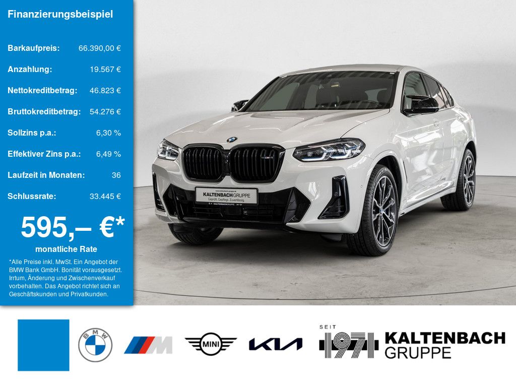 BMW X4 M40i HUD 360° LASER LED STANDHZ ACC W-LAN SHZ