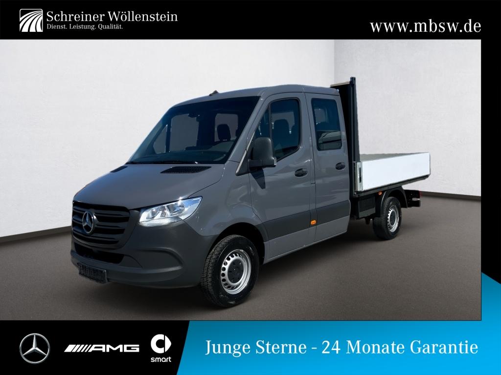 Mercedes-Benz Sprinter 319 DoKa Pritsche L2 *V6* 3,5tAHK*Klima