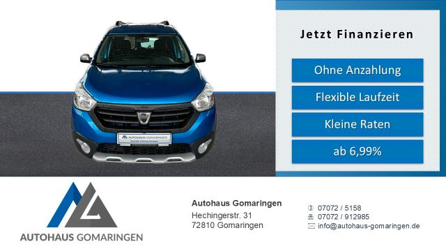 Dacia Dokker Stepway*TÜV Neu*AHK*KLIMA*FES*PDC*LM*