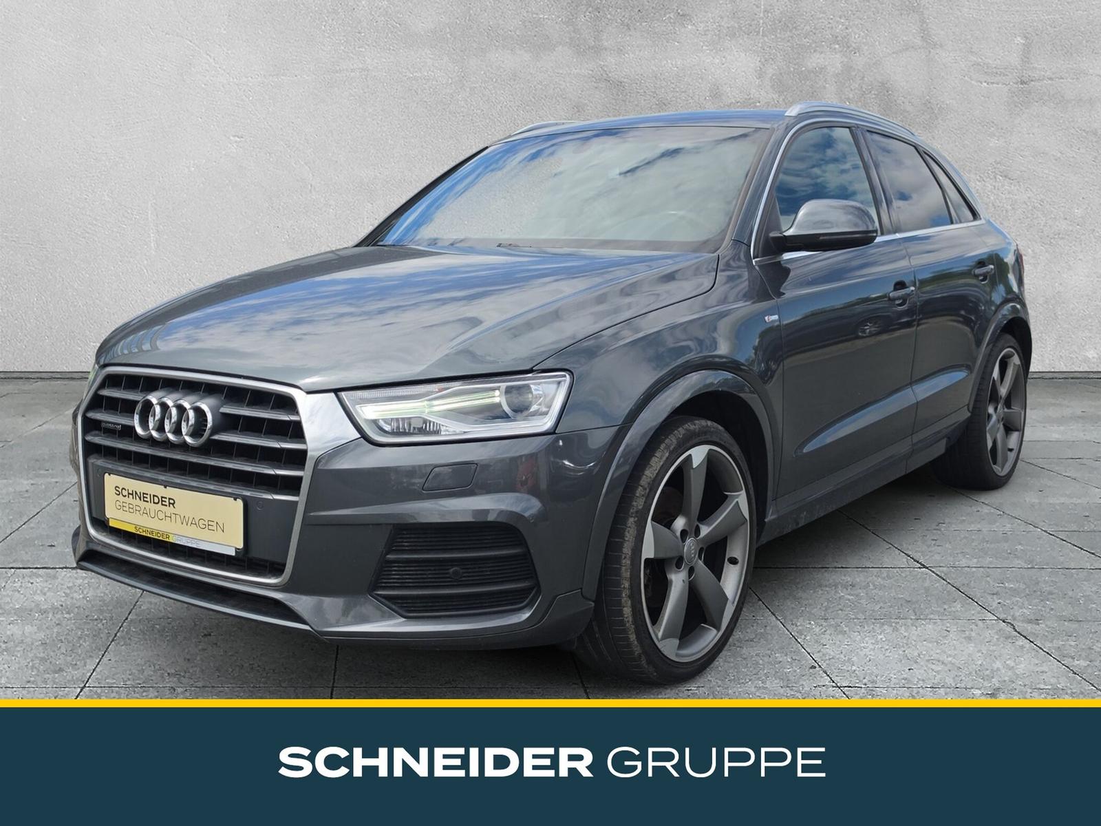 Audi Q3 2.0 TFSI S-LINE AHK+PANO+SHZ+TEMPO+PDC+DAB