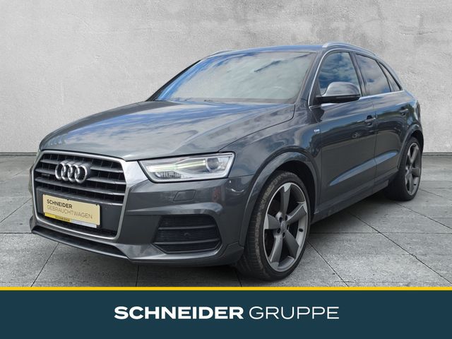 AUDI Q3 2.0 TFSI S-LINE AHK+PANO+SHZ+TEMPO+PDC+DAB