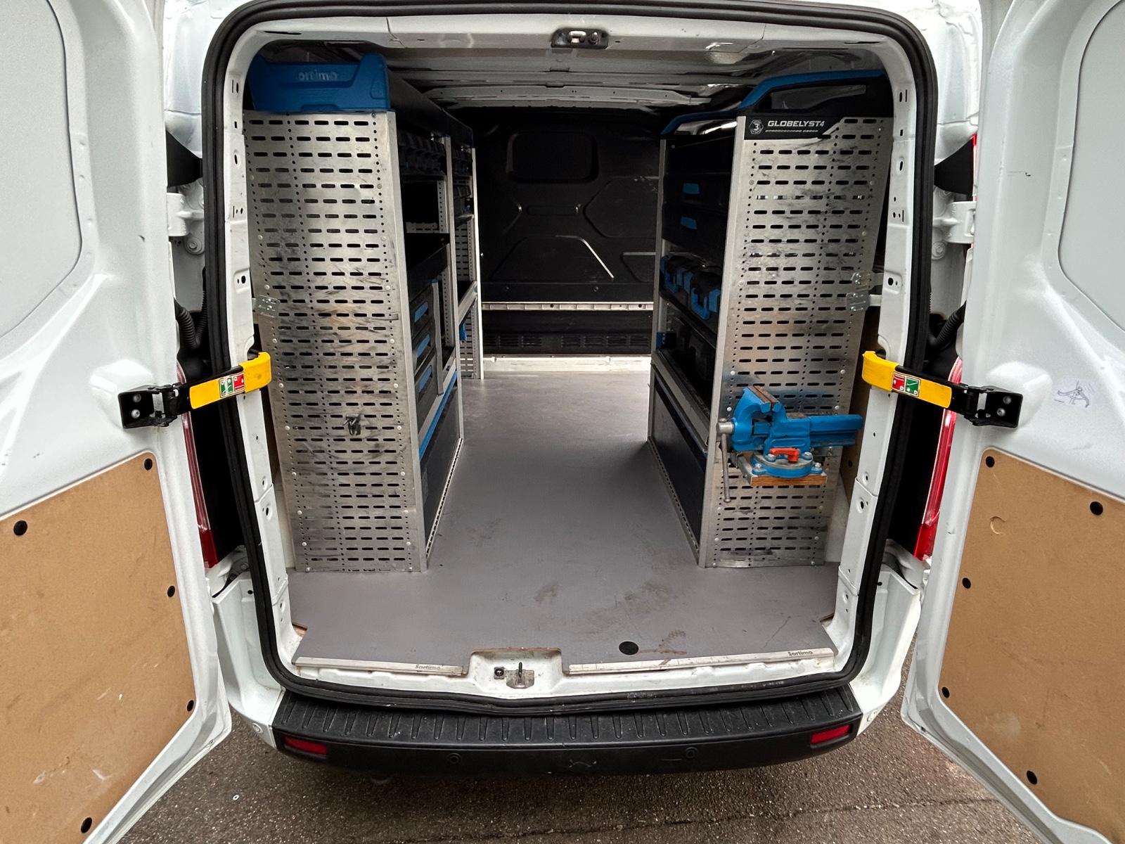 Ford Transit Custom Sortimo Werkstatt Navi Kamera PDC