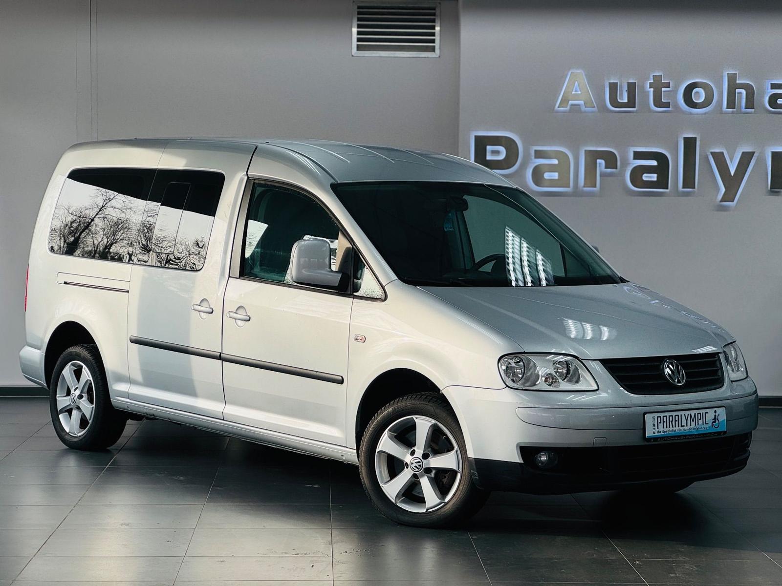 Volkswagen Caddy Maxi 1.9 TDI Rollstuhlgerecht-Rampe