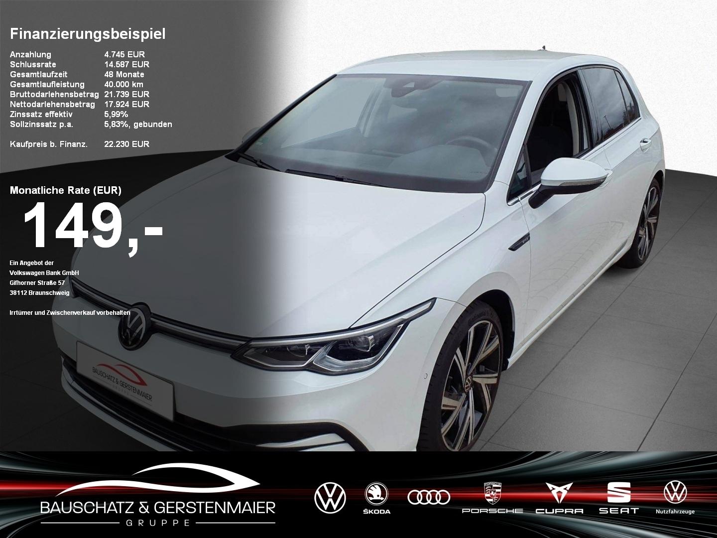 Volkswagen Golf VIII 2.0 TDI DSG Style *LED*AHK*NAVI*ACC* A