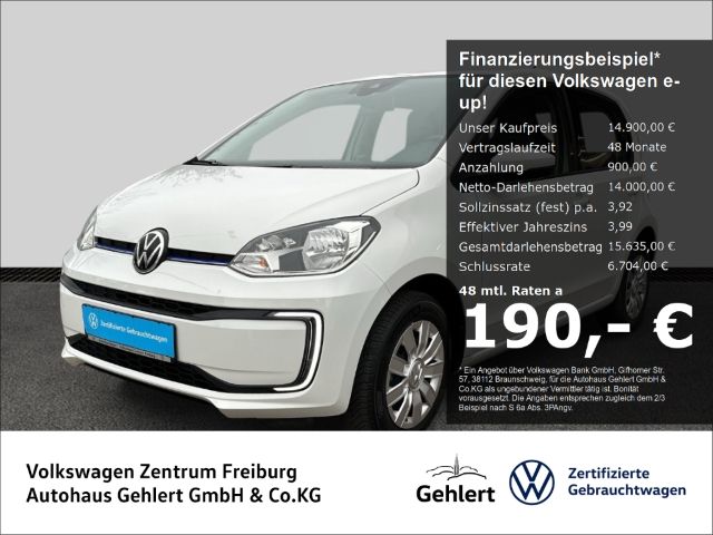 Volkswagen up e-up! Schnellladen CCS Klimaautomatik