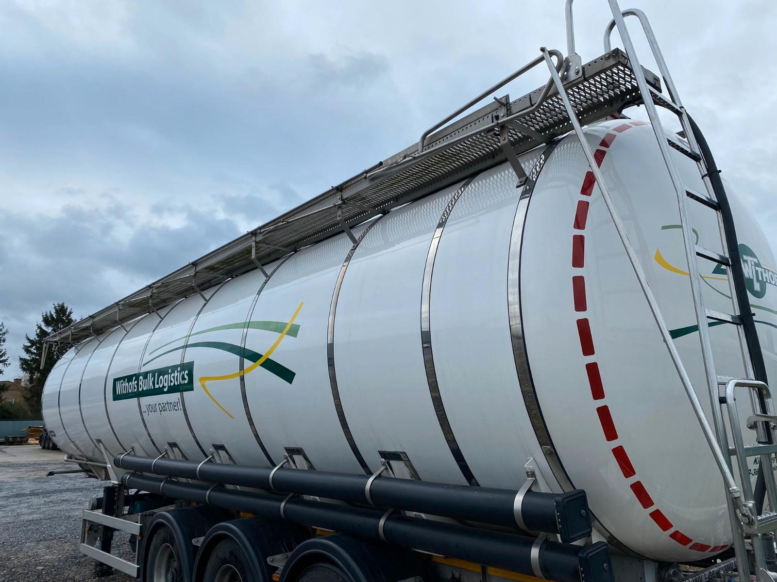 Vanhool 3-kammer Alu tank 42m³