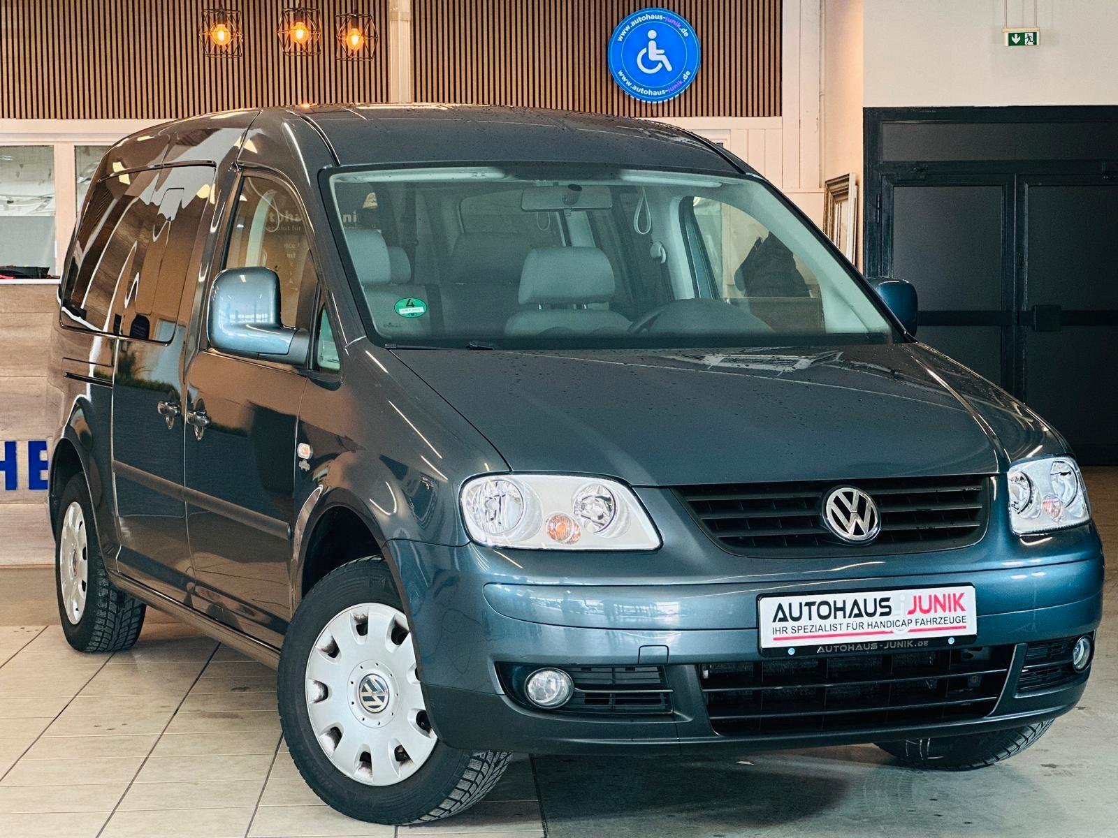 Volkswagen Caddy 1,6-Maxi-Behindertengerecht-Rampe-TOP