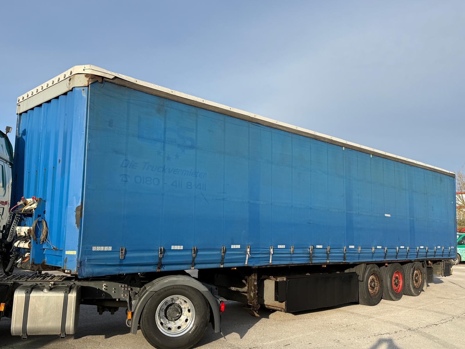 Krone  3 Achs Standard Curtainsider Pal.Kasten BPW-ECO