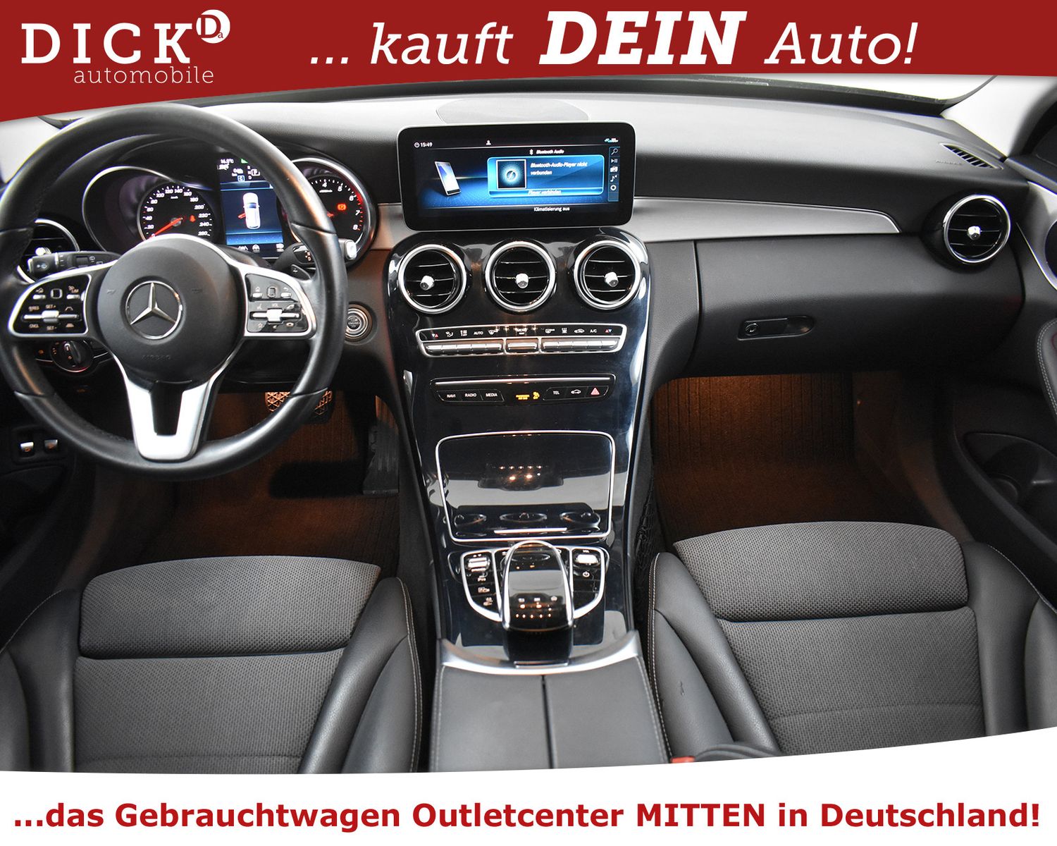 MERCEDES-BENZ C300e T Avantg STANDHZ+MULTIB+NAV+360+LED+ACC+18 - Image 15