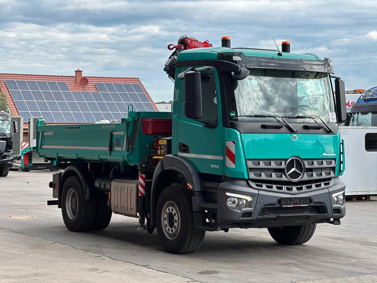 Mercedes-Benz Arocs 1832 K 4x2 MEILLER & FASSI F120B LK