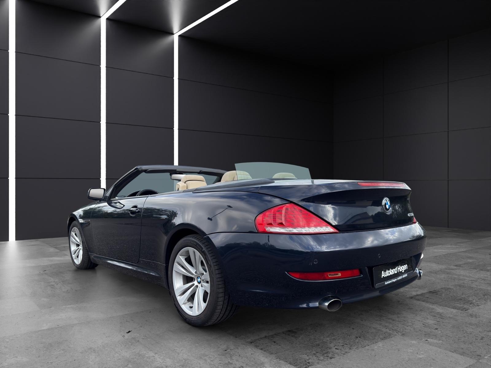 BMW Série 6 650i Cabriolet | 367 ch | BVA | Cuir beige | GPS | Affichage tête haute | Vision de nuit | Accès sans clé