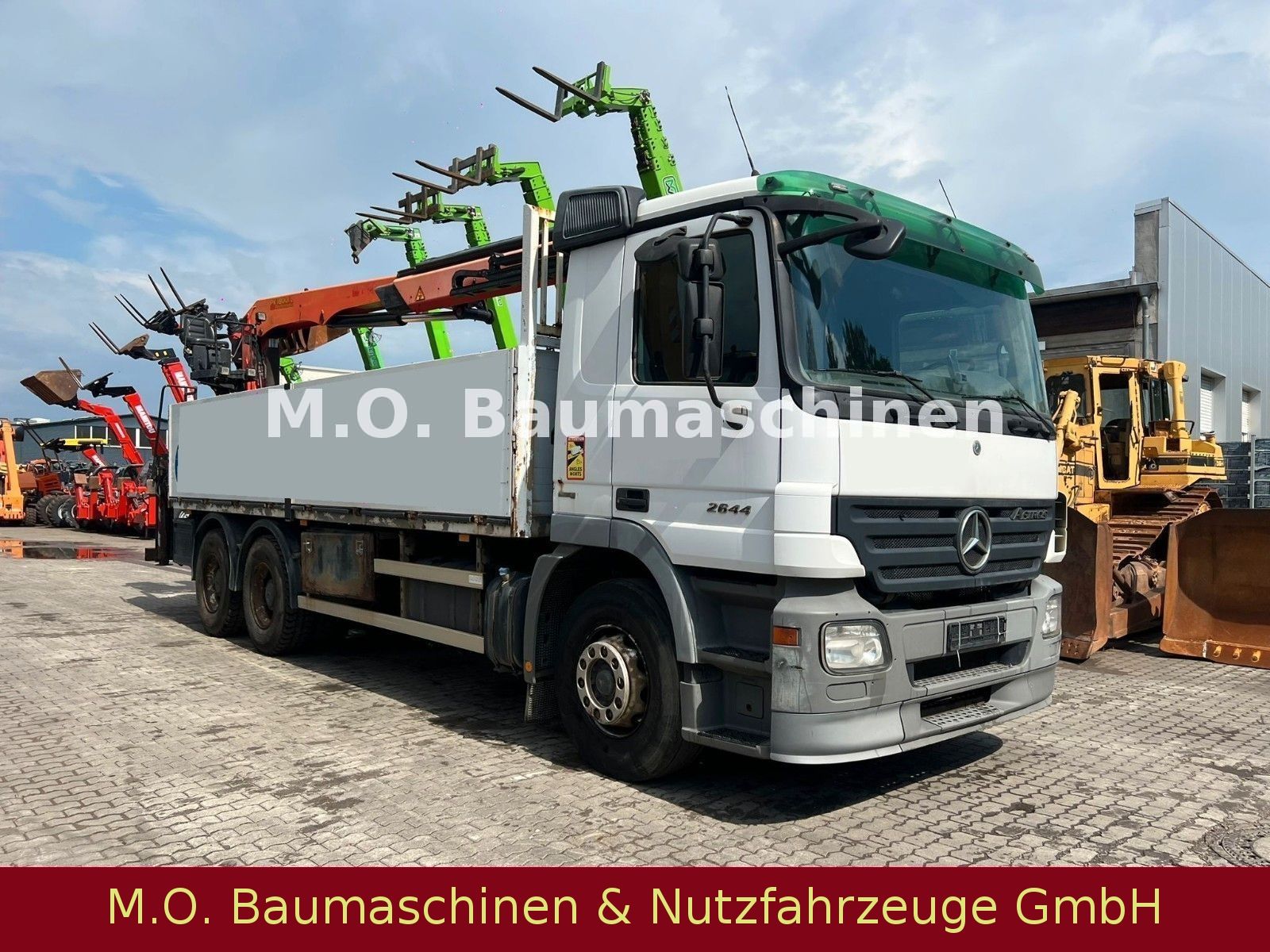 Fahrzeugabbildung Mercedes-Benz Actros 2644 /Kran  Palfinger PK 18001 L /