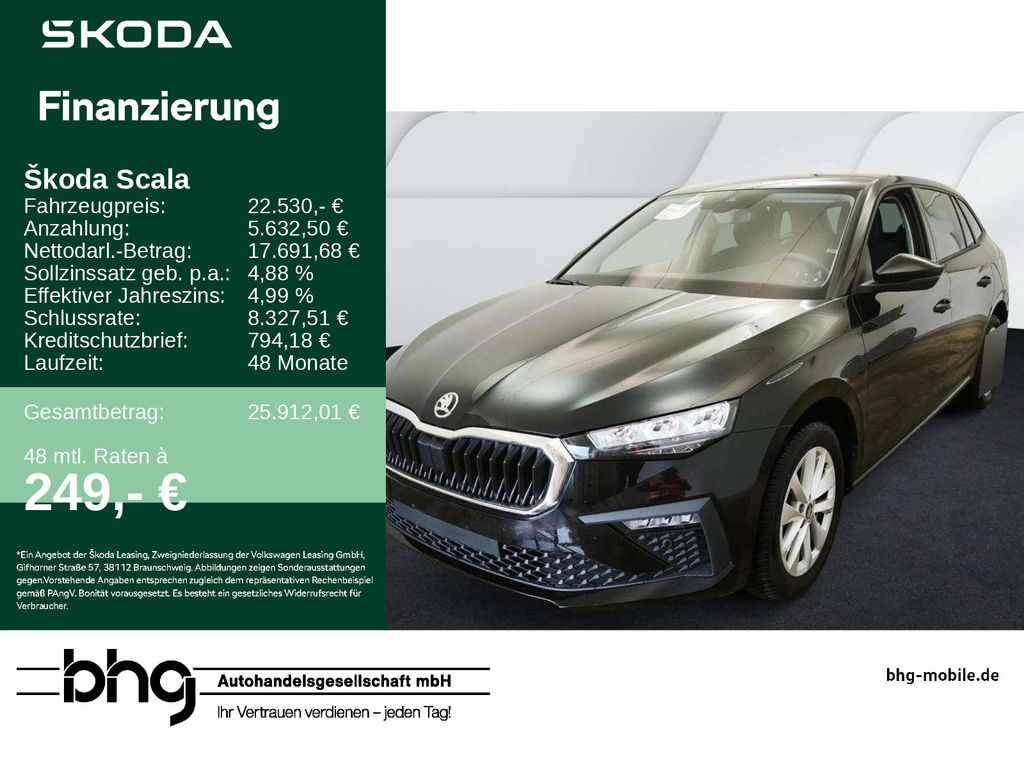 Skoda Scala 1.0 TSI DSG *SELECTION* #KAMERA #ACC #KEYL