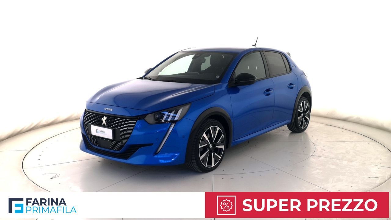 Peugeot 208 2021, 1.2 benzīns, Automāts, Sedans, Zils — Latvijā