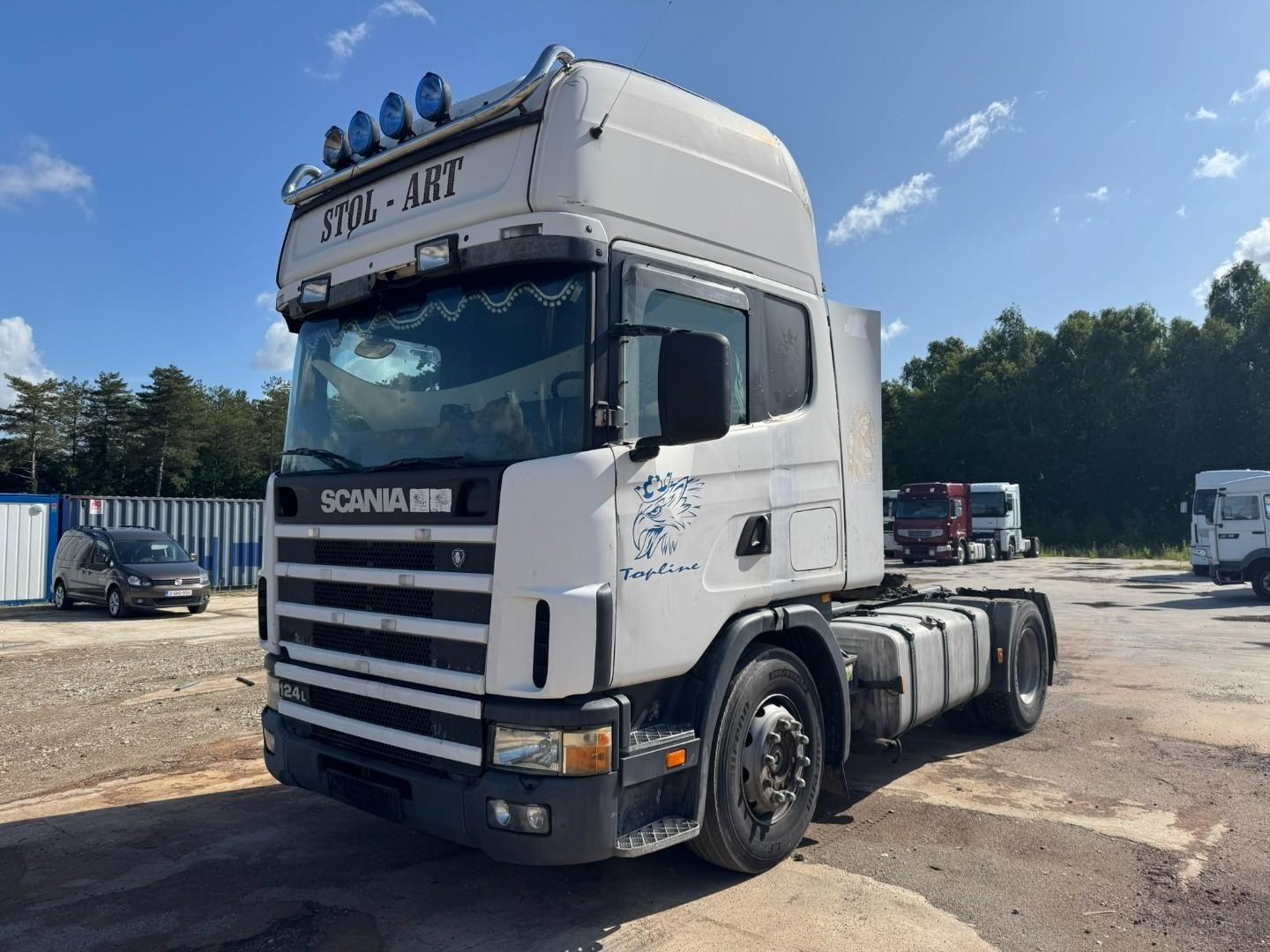 Scania 124 - 420 Topline (MANUAL GEARBOX / BOITE MANUEL