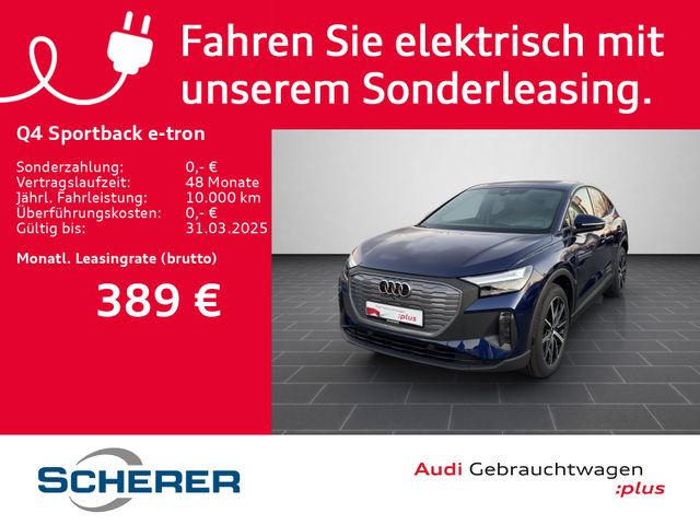 Audi Q4 Sportback 40 e-tron 150 kW 20" AHK LED EPH NA